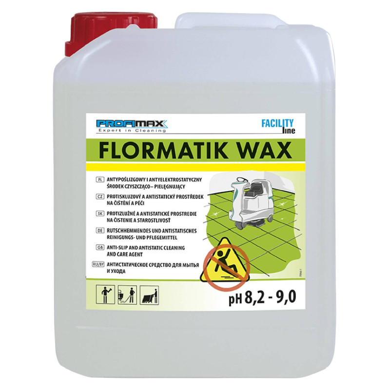 PROFIMAX FLORMATIK WAX protišmykový 5L PROFIMAX FLORMATIK WAX protišmykový 5L – Obrázok 1
