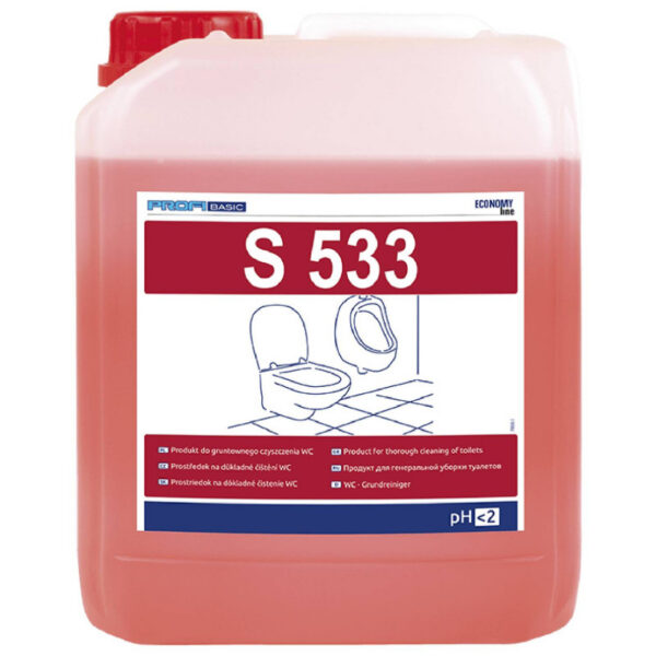 PROFIBASIC S 533 na dôkladné čistenie sanitárnych zariadení 5L
