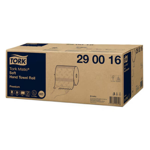 Tork Matic® jemné papierové utierky na ruky Premium H1 2-vr, 100 m biela (6ks)