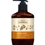 Green Pharmacy Mandľa a Arganový olej tekuté mydlo 460ml s dávkovačom