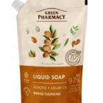 Green Pharmacy Almond&Argan oil tekuté mydlo - náhradná náplň 460ml