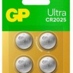 Lítiová gombíková batéria GP CR2025 4ks