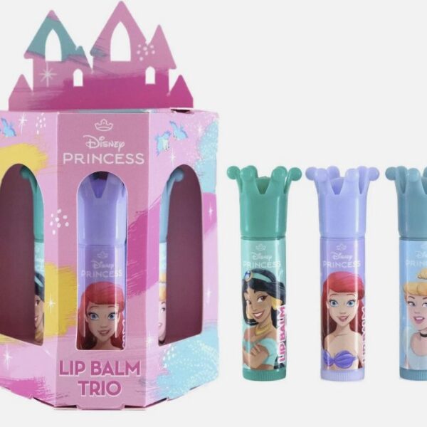 Disney Princess set balzamov na pery 3ks