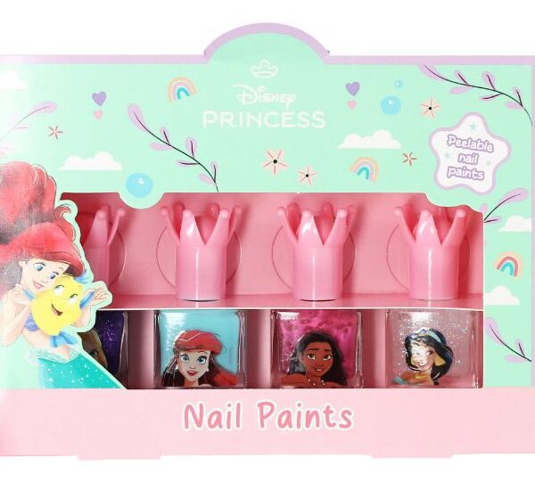 Disney Princess sada lakov na nechty 4x4ml