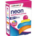 MasterPlast NEON náplaste 60ks (štyri veľkosti)