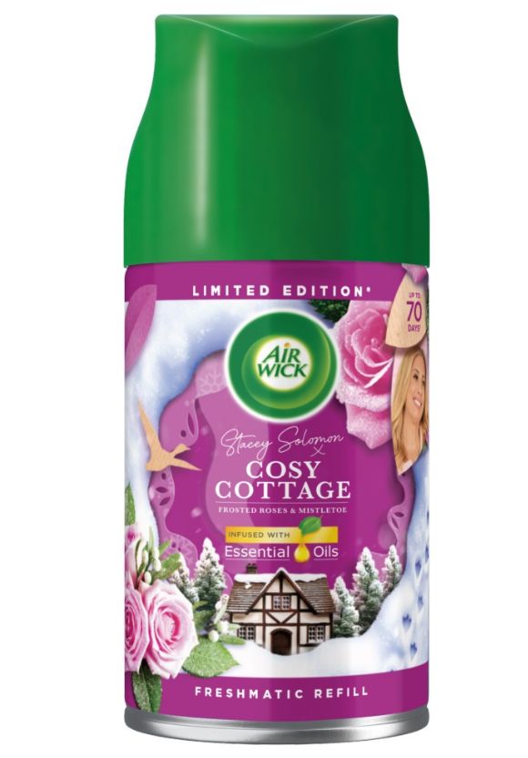 Air Wick Cosy Cottage Frosted Roses náplň do osviežovača vzduchu 250ml Air Wick Cosy Cottage Frosted Roses náplň do osviežovača vzduchu 250ml – Obrázok 1