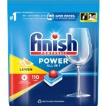 Finish All in 1 Power lemon tablety do umývačky 110ks