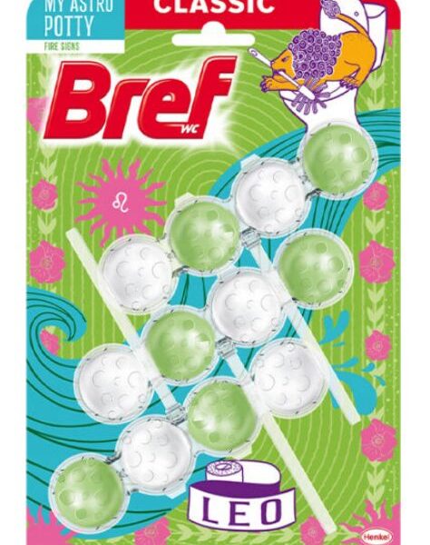 Bref Power Aktiv WC blok Fire Signs 3x50g