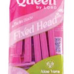 QUEEN (Zorrik) 2-britvový dámsky holiaci strojček 10ks
