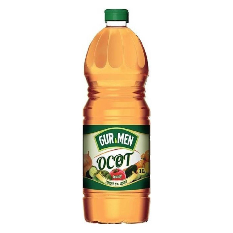 Gur.Men Ocot kvasný liehový 8 % 1L Gur.Men Ocot kvasný liehový 8 % 1L – Obrázok 1