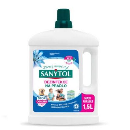 Sanytol Active Fresh antibakteriálna dezinfekcia na bielizeň 1,5L Sanytol Active Fresh antibakteriálna dezinfekcia na bielizeň 1,5L – Obrázok 1