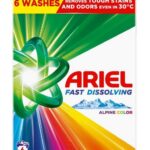 Ariel Alpine Color prací prášok 330g na 6 pracích dávok