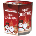 Bispol Merry Christmas! vonná sviečka v skle SN72S-09