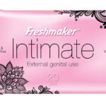 Freshmaker Intimate vlhčené obrúsky 20ks s vitamínom E na intímne použitie