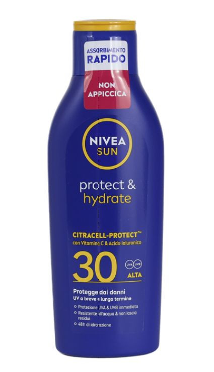 Nivea Sun mlieko na opaľovanie Hydratačné 200ml OF30 Nivea Sun mlieko na opaľovanie Hydratačné 200ml OF30 – Obrázok 1