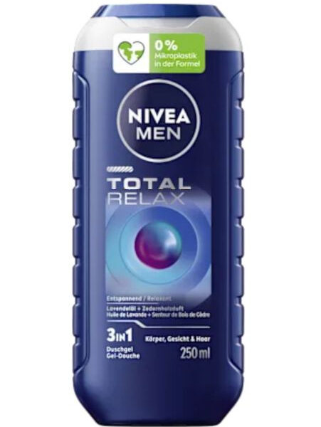 Nivea Total Relax pánsky sprchový gél 250ml