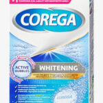 Corega antibakteriálne tablety 30ks Whitening