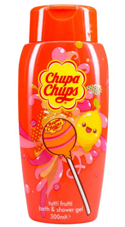 Chupa Chups Tutti Frutti detský sprchový gél a pena do kúpeľa 300ml Chupa Chups Tutti Frutti detský sprchový gél a pena do kúpeľa 300ml – Obrázok 1
