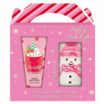 Aurora Xmas Ružový detský darčekový set 2ks