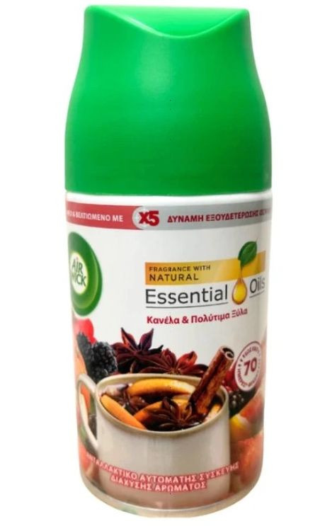 Air Wick Cinnamon Spice náplň do osviežovača vzduchu 250ml Air Wick Cinnamon Spice náplň do osviežovača vzduchu 250ml – Obrázok 1
