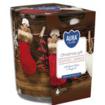 Aura Bispol Christmas Gift vonná sviečka 100g