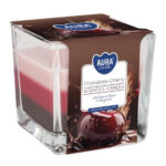 Aura Bispol Chocolate Cherry vonná sviečka 170g