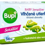 Bupi Sensitive detské vlhčené obrúsky 56ks