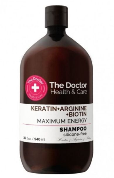 The Doctor Keratin+Arginin+Biotin šampón na vlasy 946ml The Doctor Keratin+Arginin+Biotin šampón na vlasy 946ml – Obrázok 1